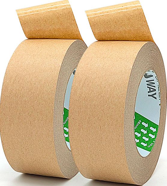 Kraft Paper Tape Peeled Back