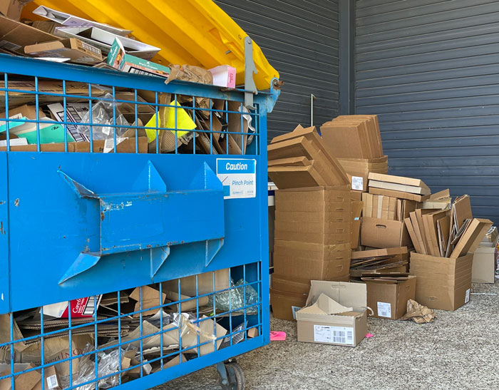 Cardboard Recycling Bin