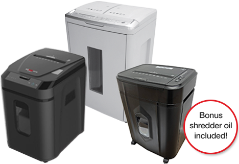 Paper shredder promo