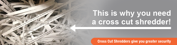 Benefits of a crosscut paper shredder